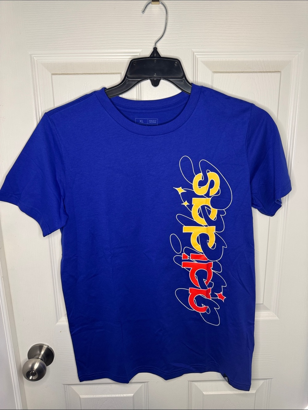 NWT adidas Boys Royal Blue Short Sleeve Tee